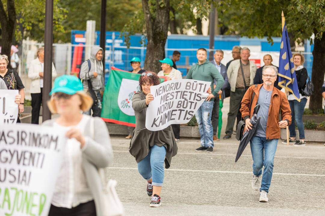 Kauno rajono gyventojai piketuos – nenori jungtis prie miesto