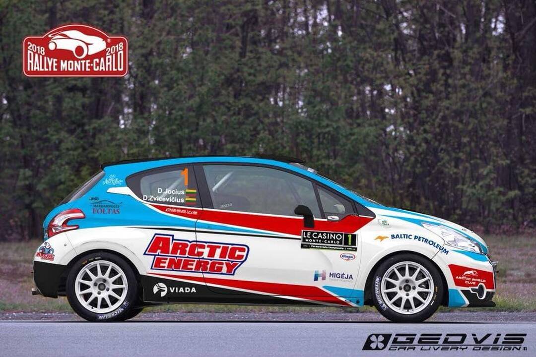 Automobilis: Monte Karlo ralyje D.Jocius su D.Zvicevičiumi ketina startuoti "Peugeot 208 R2".
