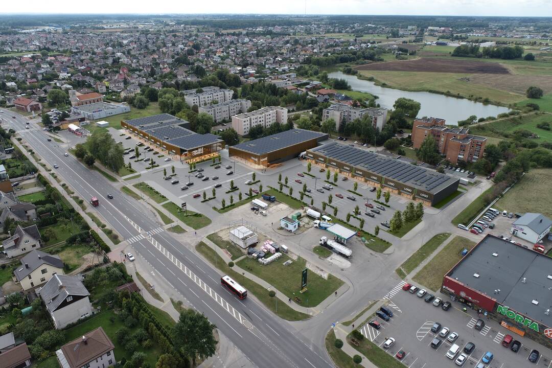Planai: prekybos miestelio statybos turėtų prasidėti jau kitų metų vasarą.