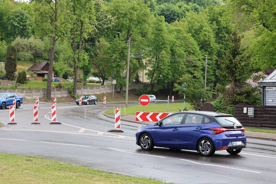 Dėl rekonstrukcijos Kaune uždaroma Linkuvos gatvės įkalnė