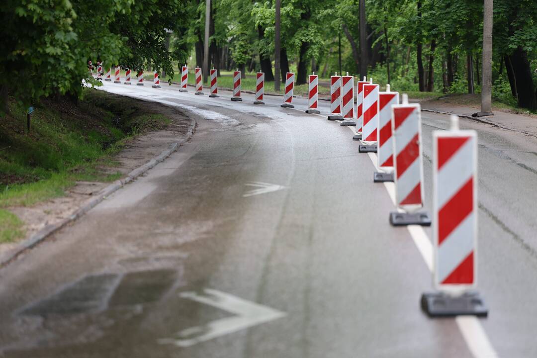 Dėl rekonstrukcijos Kaune uždaroma Linkuvos gatvės įkalnė