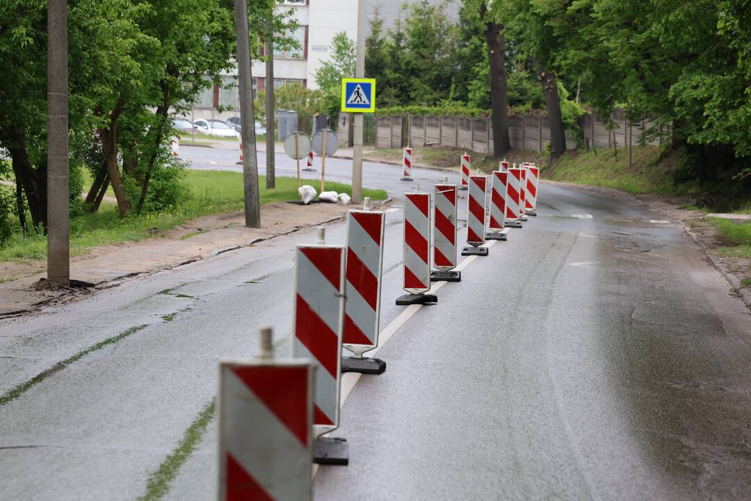 Dėl rekonstrukcijos Kaune uždaroma Linkuvos gatvės įkalnė