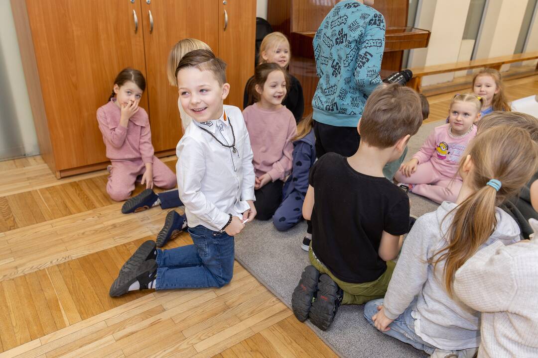 Mažųjų kauniečių pažintis su žurnalistika