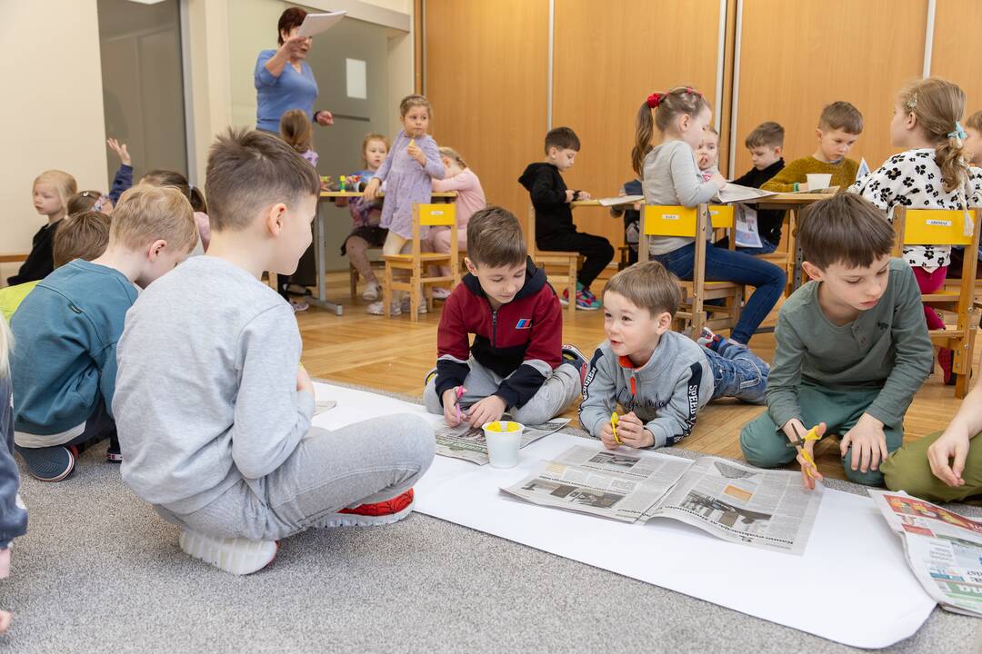 Mažųjų kauniečių pažintis su žurnalistika