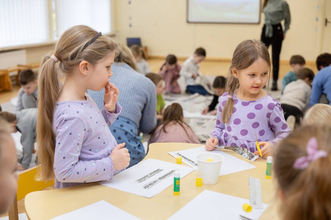 Mažųjų kauniečių pažintis su žurnalistika