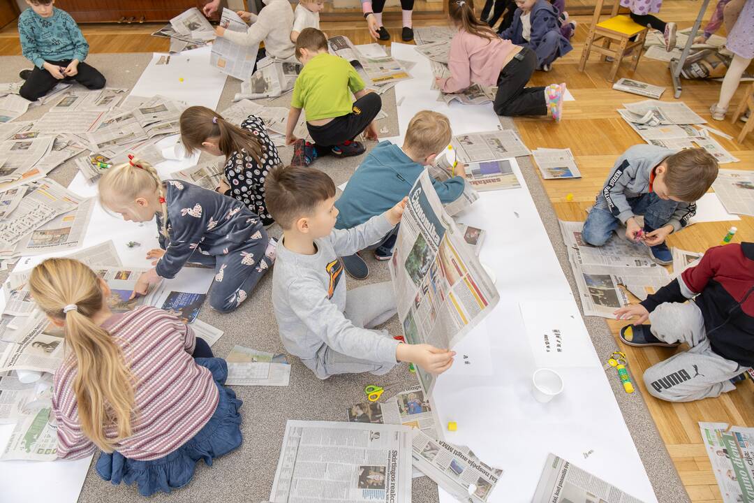 Mažųjų kauniečių pažintis su žurnalistika