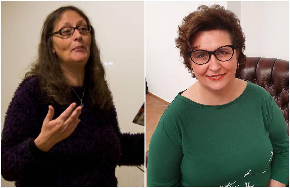Marija Oniščik (kairėje) ir Loreta Mickūnaitė (dešinėje)