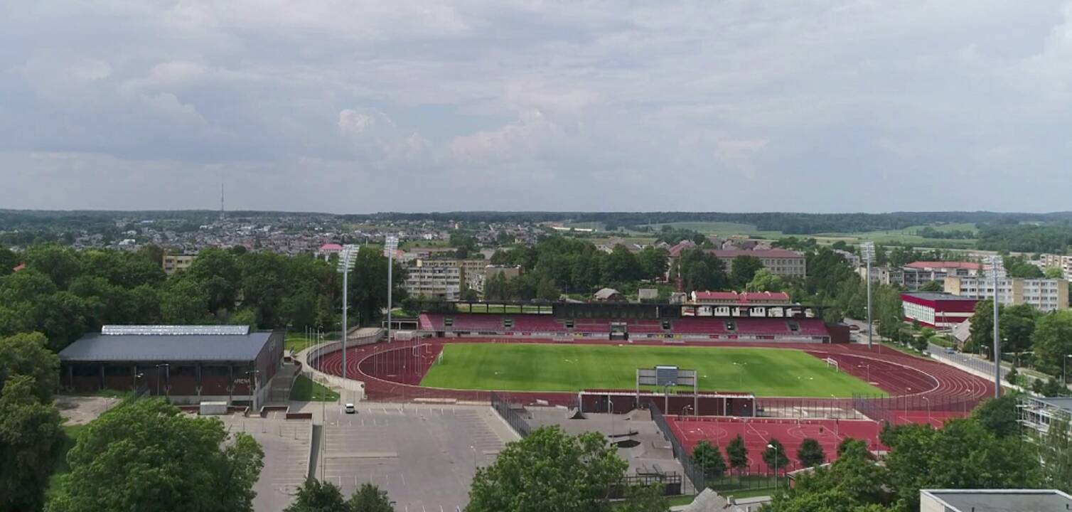 Telšių centriniame stadione už pusę milijono bus įrengtas apšvietimas