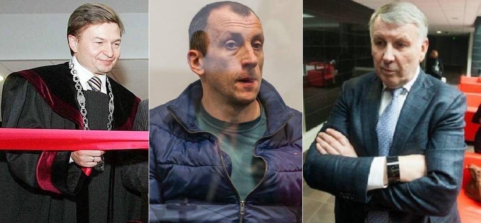 Gintaras Čekanauskas (iš kairės), Giedrius Valatkevičius, Drąsutis Zagreckas