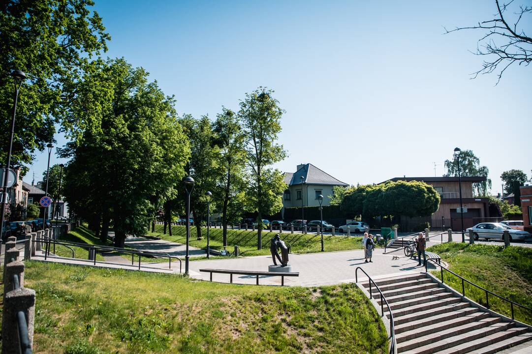 Naujas akcentas prie Kauno laiptų