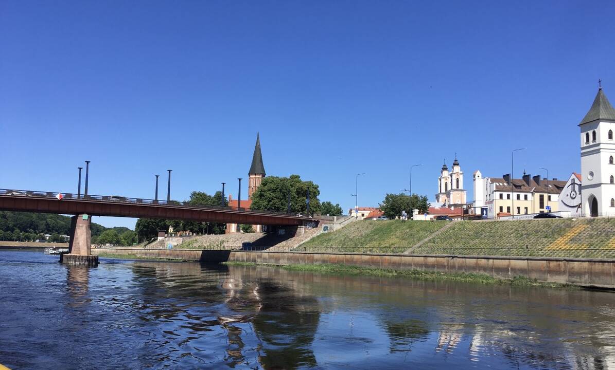Kaune pristatytas pramoginis laivas „Žalgiris“