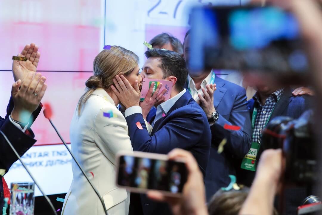 Olena Zelenska ir Volodymyras Zelenskis