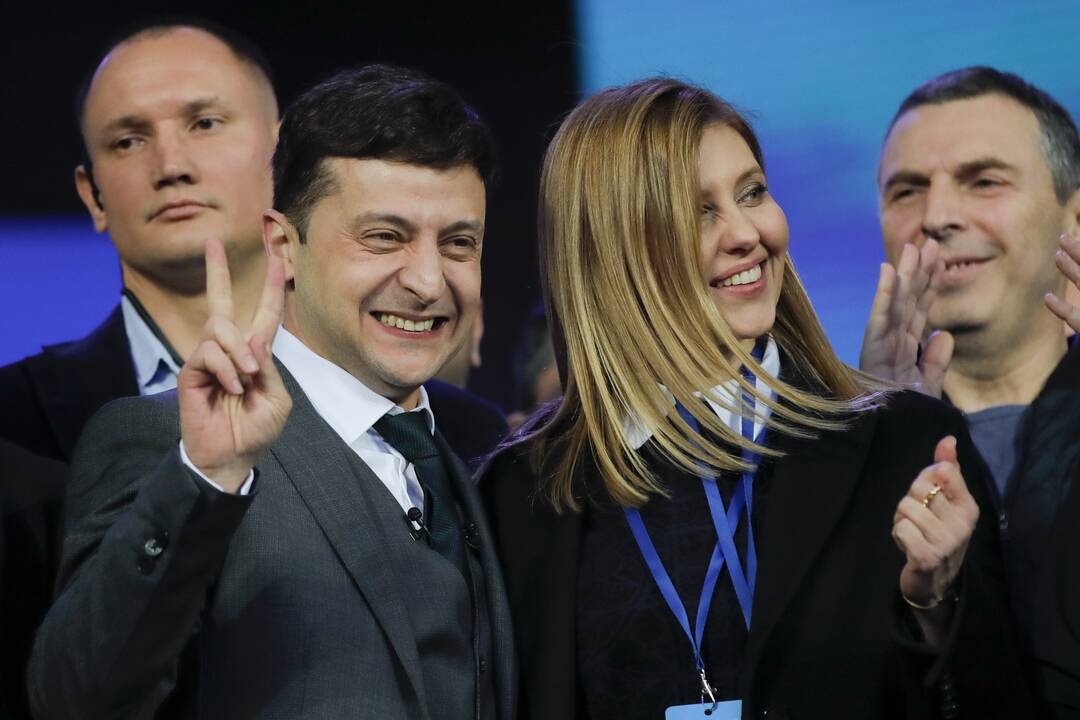 Olena Zelenska ir Volodymyras Zelenskis