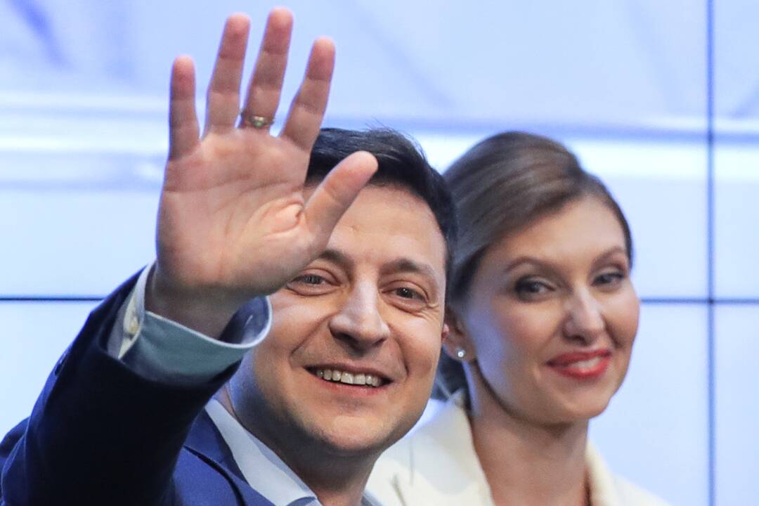 Olena Zelenska ir Volodymyras Zelenskis