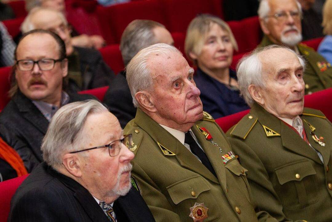 Vytautas Landsbergis (kairėje) ir V. Balsys-Uosis (dešinėje)