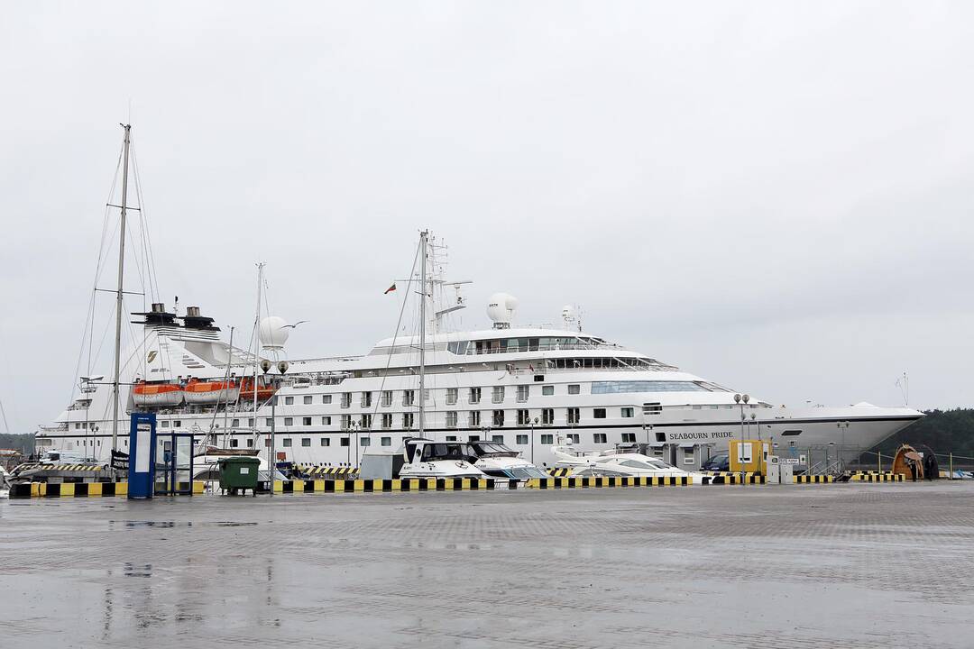 Klaipėdos uoste vėl apsilankė „Seabourn Pride“
