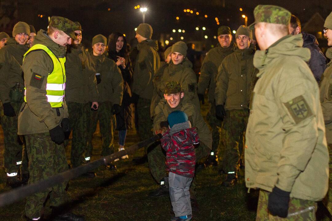 "Kovo 11-osio laužai" Kauno pilies prieigose