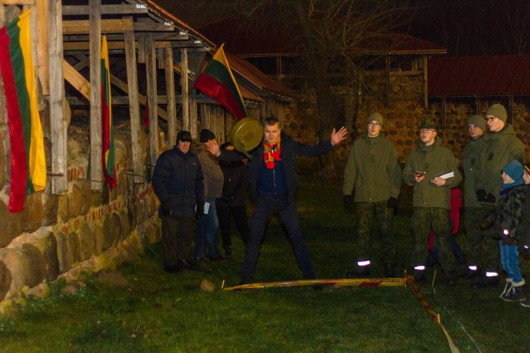 "Kovo 11-osio laužai" Kauno pilies prieigose