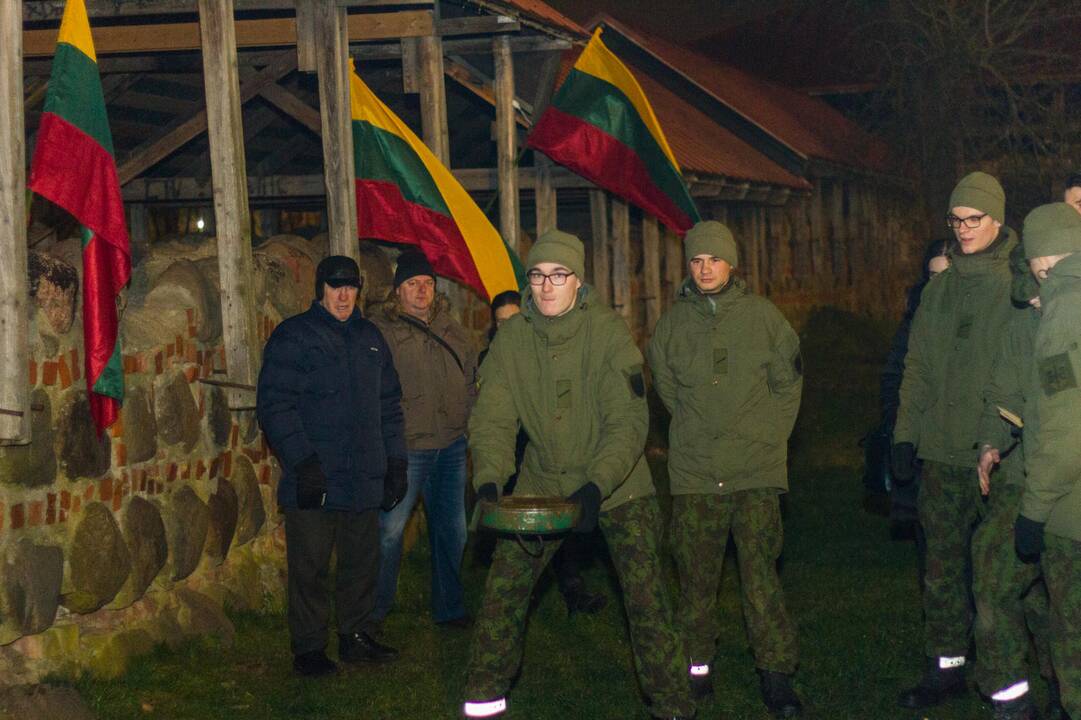 "Kovo 11-osio laužai" Kauno pilies prieigose