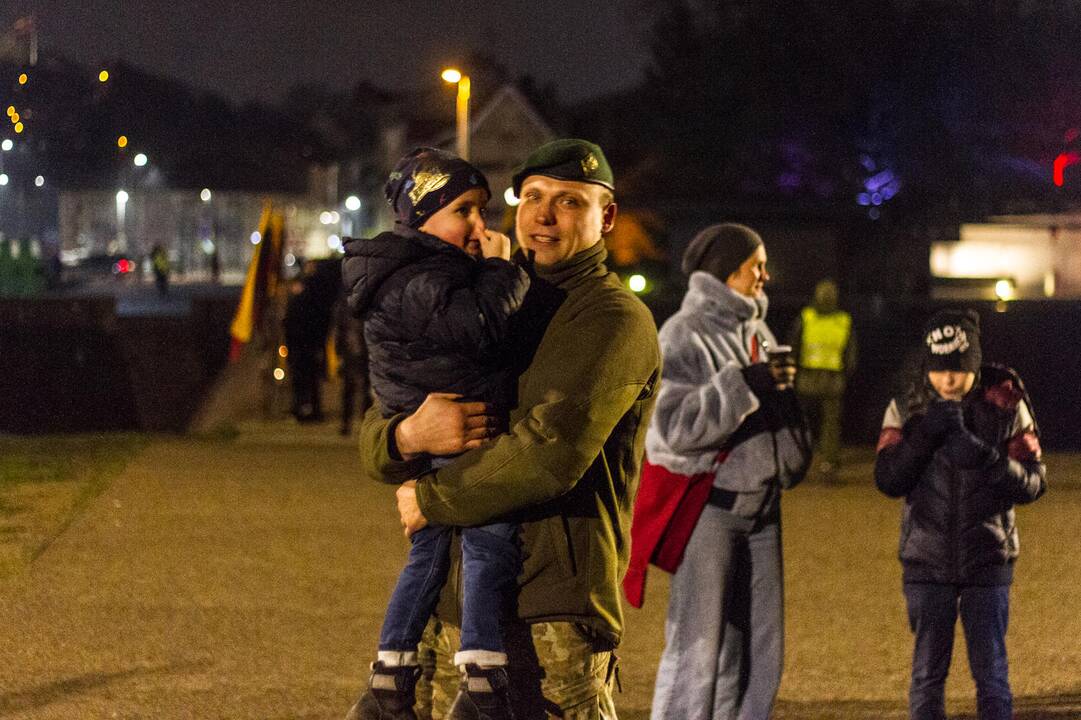 "Kovo 11-osio laužai" Kauno pilies prieigose