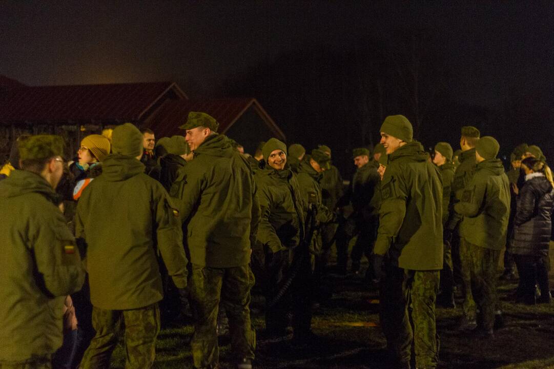 "Kovo 11-osio laužai" Kauno pilies prieigose