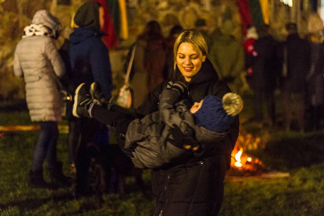 "Kovo 11-osio laužai" Kauno pilies prieigose
