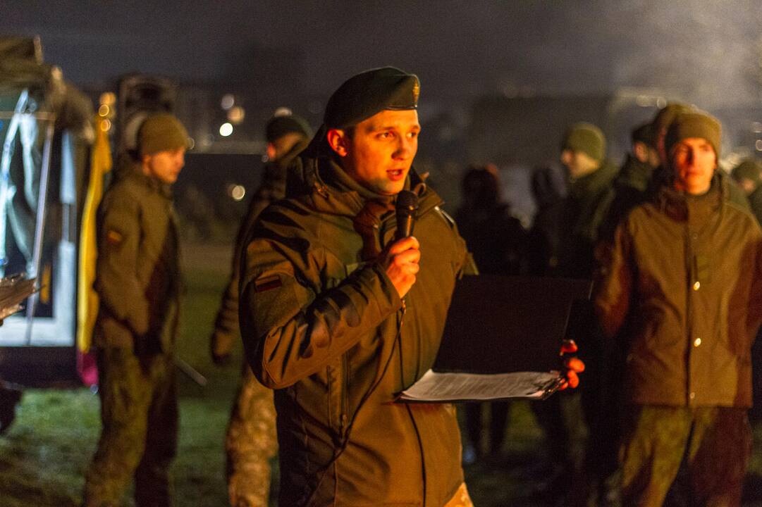 "Kovo 11-osio laužai" Kauno pilies prieigose