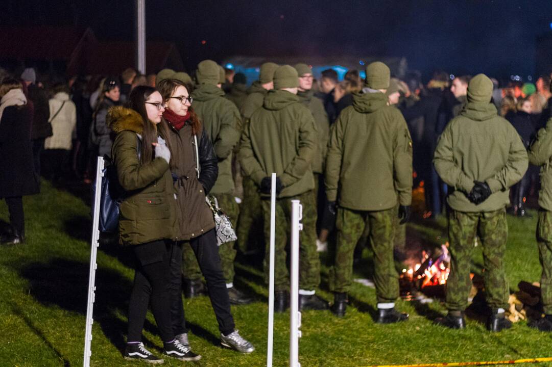 "Kovo 11-osio laužai" Kauno pilies prieigose