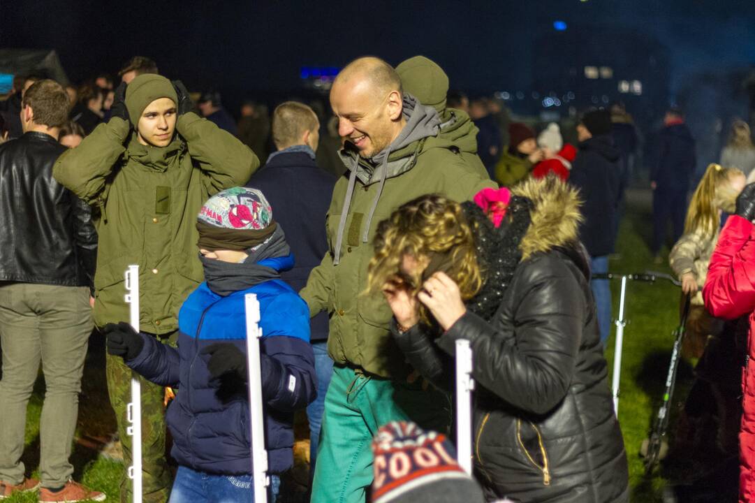 "Kovo 11-osio laužai" Kauno pilies prieigose