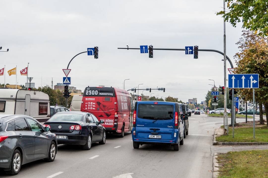 Muravos sankryžoje keičiasi eismo tvarka