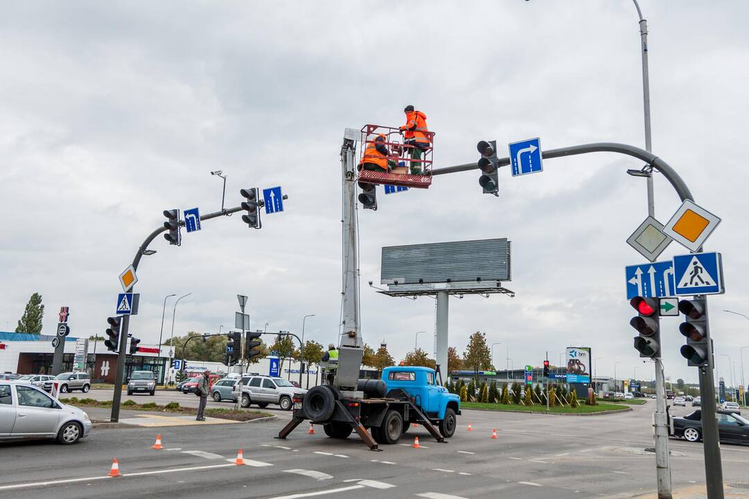 Muravos sankryžoje keičiasi eismo tvarka