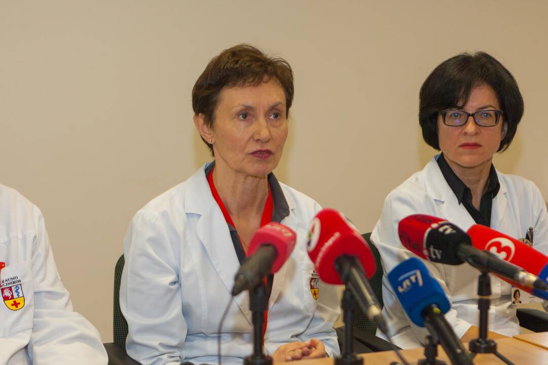 Spaudos konferencija apie Kaune gimusį ketvertuką