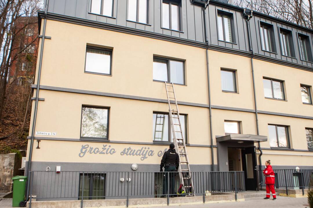 Asilo sulaikymas Žemaičių gatvėje