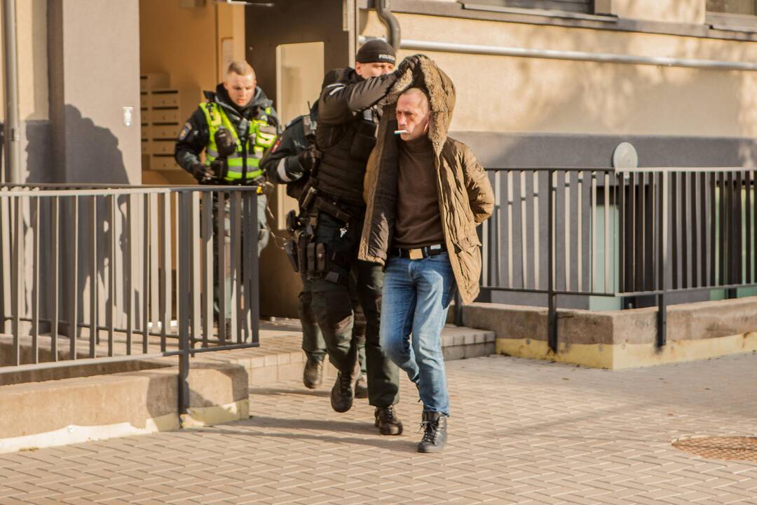 Asilo sulaikymas Žemaičių gatvėje