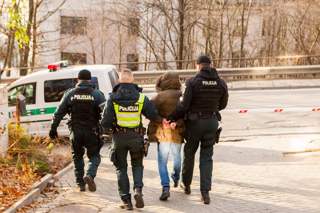 Asilo sulaikymas Žemaičių gatvėje