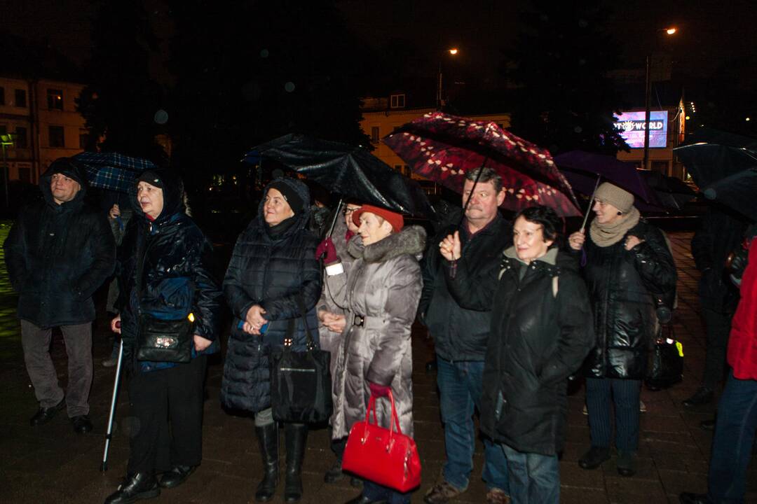 Menoros uždegimo ceremonija Kaune