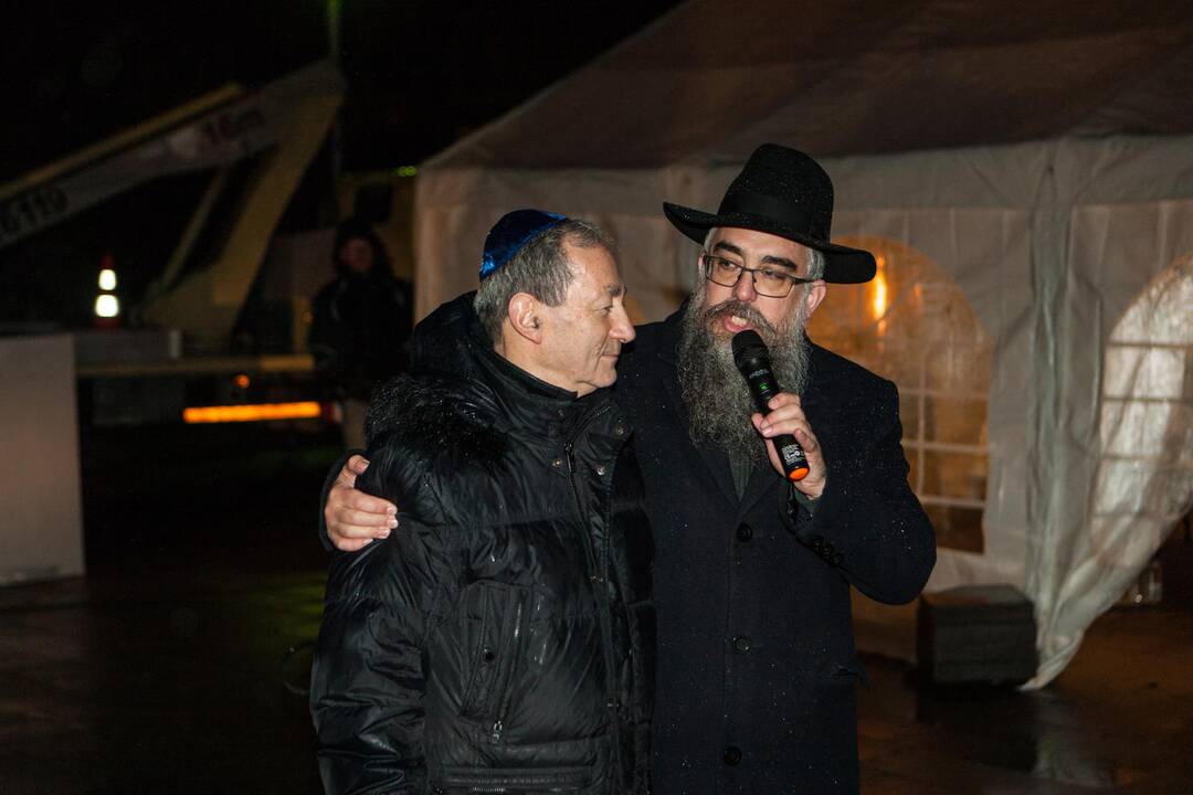 Menoros uždegimo ceremonija Kaune