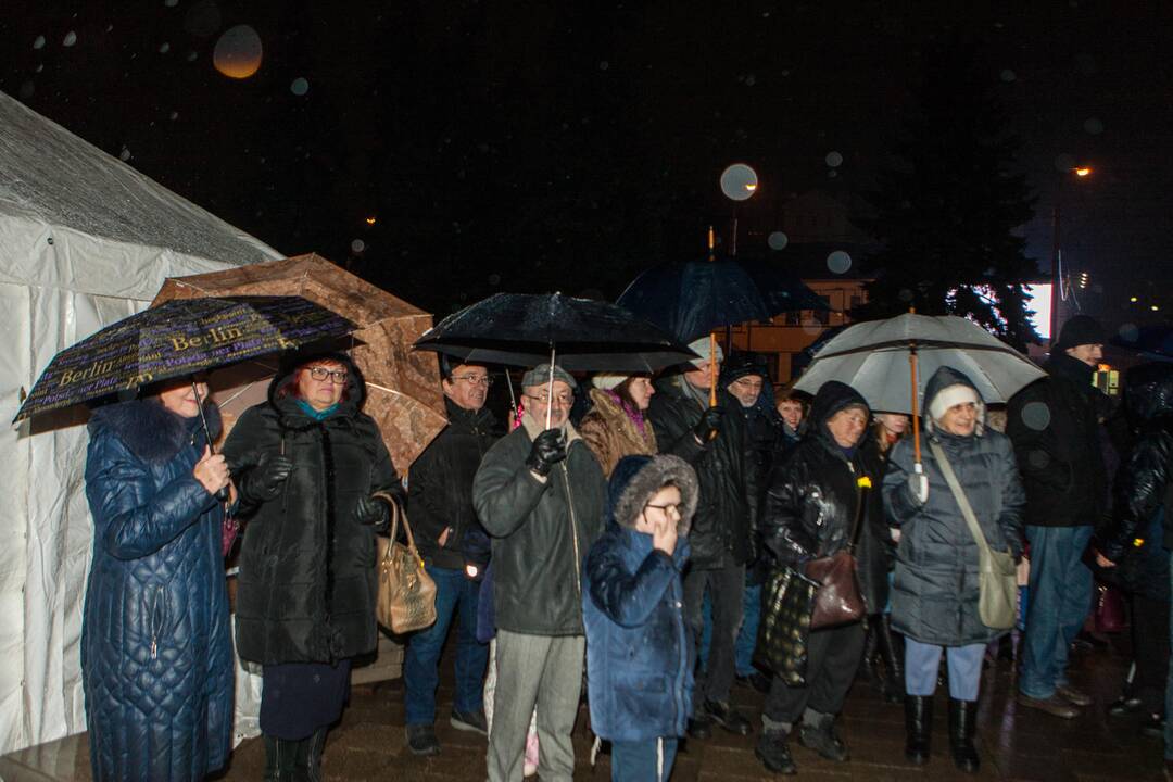 Menoros uždegimo ceremonija Kaune