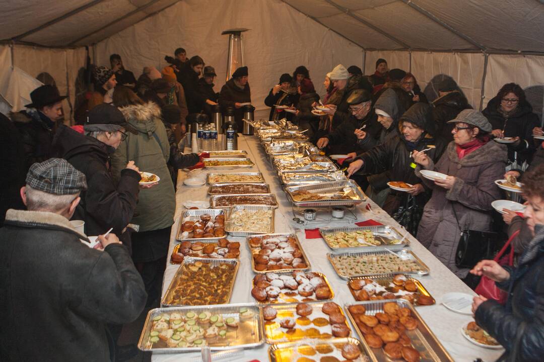 Menoros uždegimo ceremonija Kaune