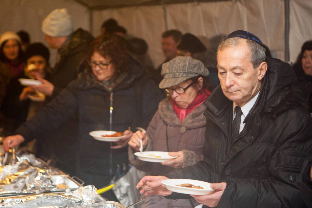 Menoros uždegimo ceremonija Kaune