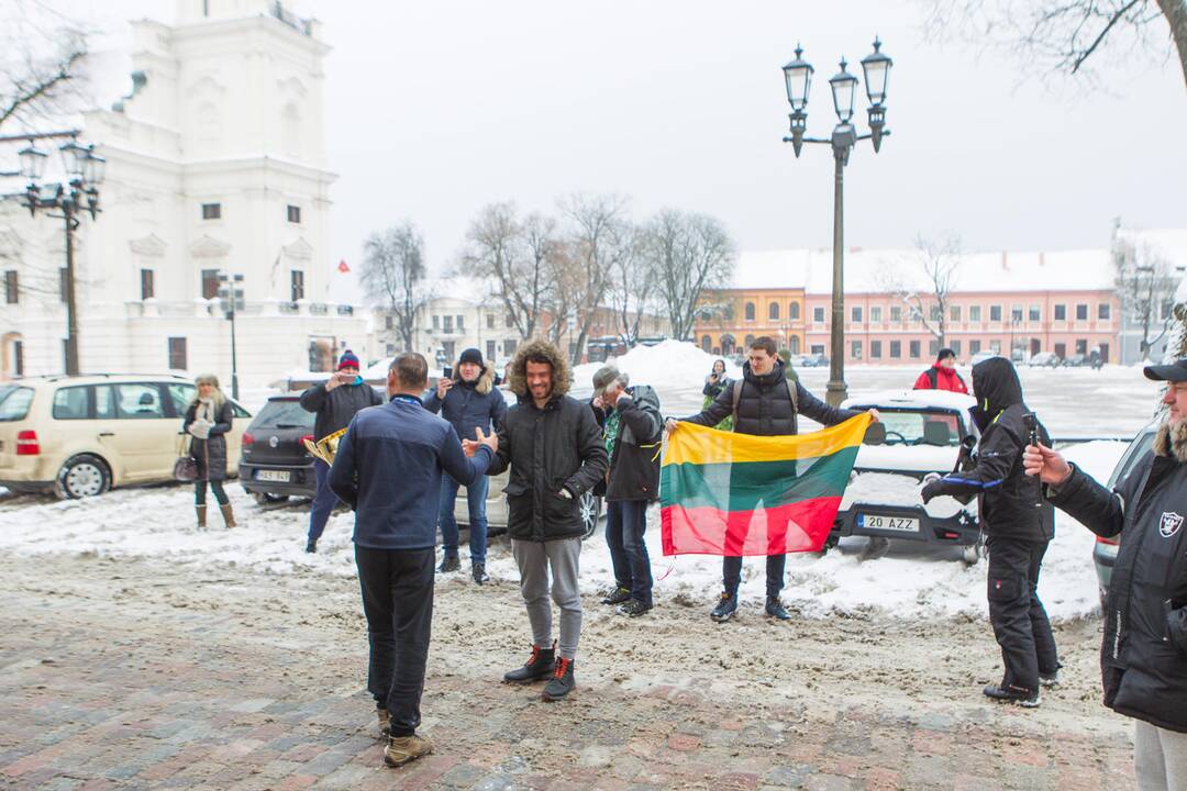 Poledinės žūklės čempionų sutikimas Kaune