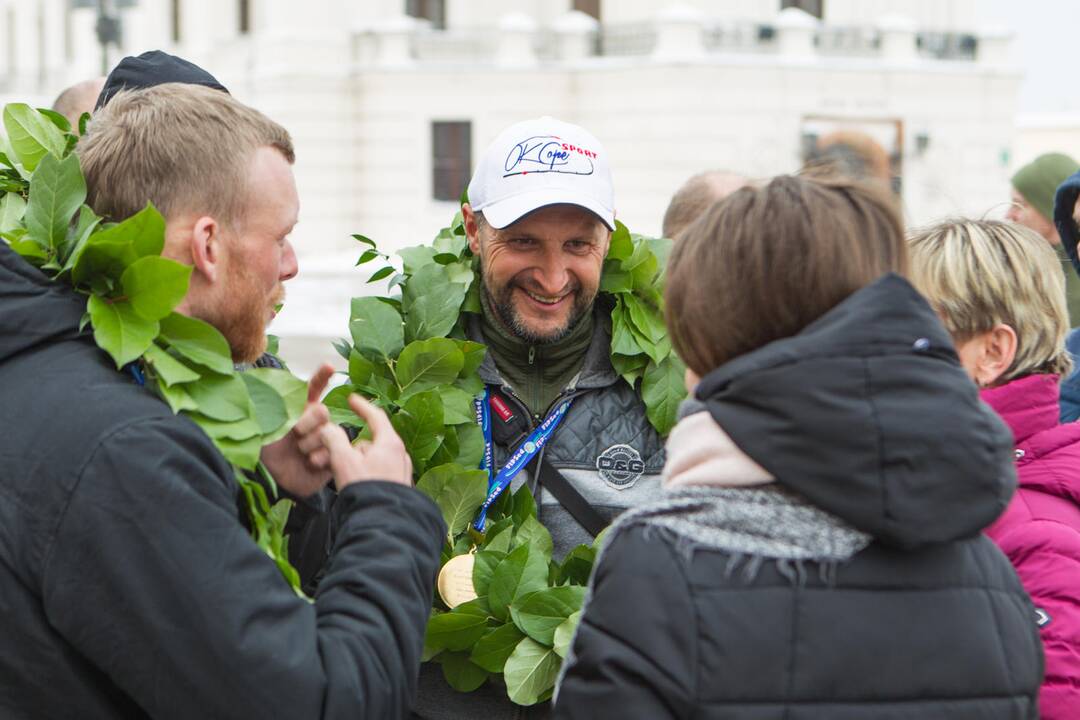 Poledinės žūklės čempionų sutikimas Kaune