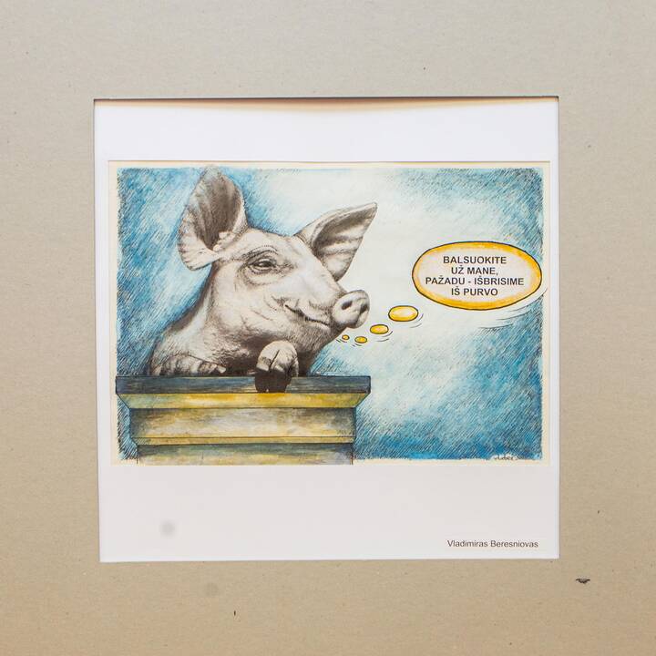 51-oji Lietuvos karikatūrų paroda „Rinkis čia“