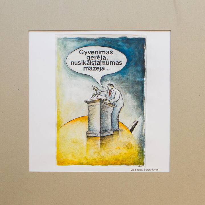 51-oji Lietuvos karikatūrų paroda „Rinkis čia“
