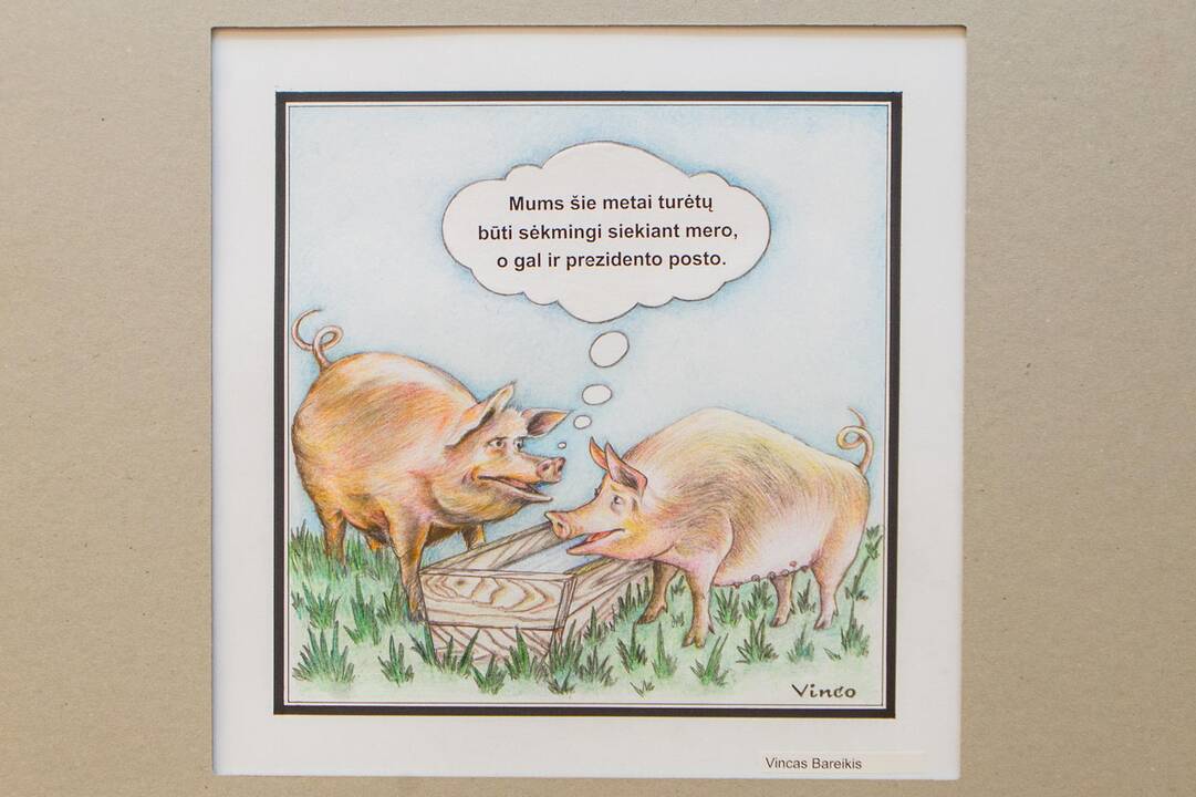 51-oji Lietuvos karikatūrų paroda „Rinkis čia“