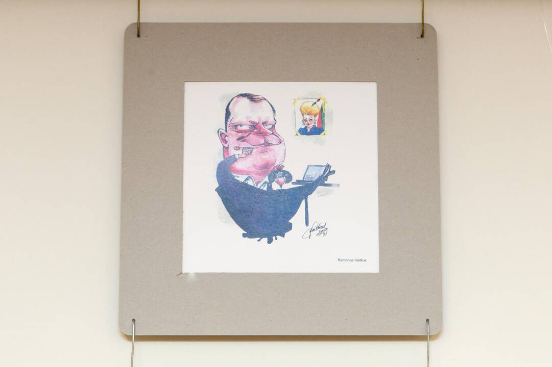 51-oji Lietuvos karikatūrų paroda „Rinkis čia“