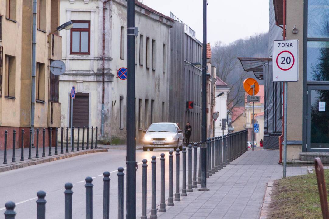 A. Jakšto gatvės eismo problemos