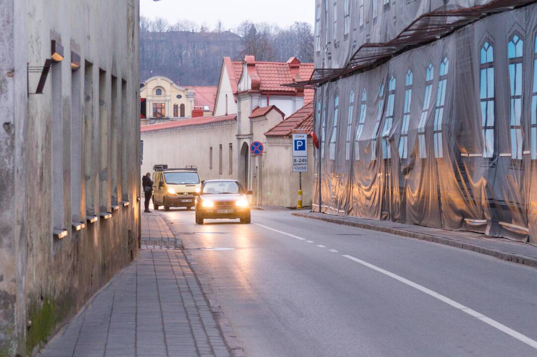 A. Jakšto gatvės eismo problemos