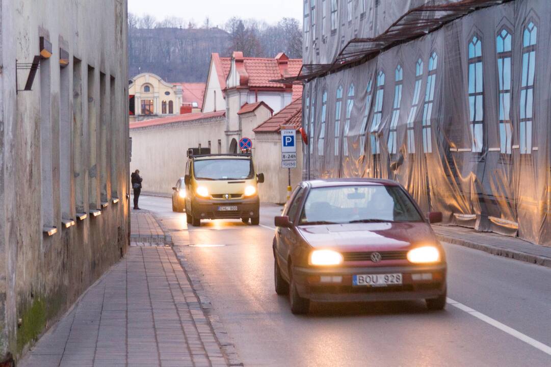 A. Jakšto gatvės eismo problemos