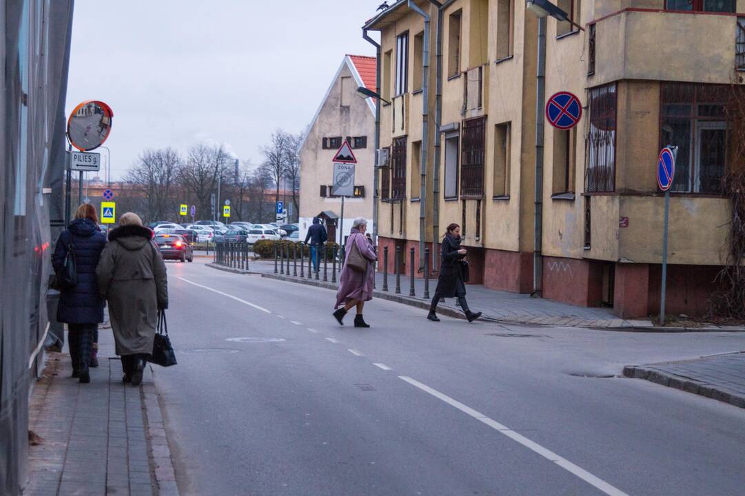 A. Jakšto gatvės eismo problemos